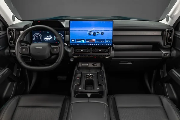 Painel do HAVAL H7 com multimídia de 15,6 polegadas